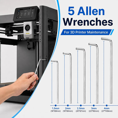 3D Printer Tool Kit for Flashforge AD5X, Nozzle Cleaning Accessories