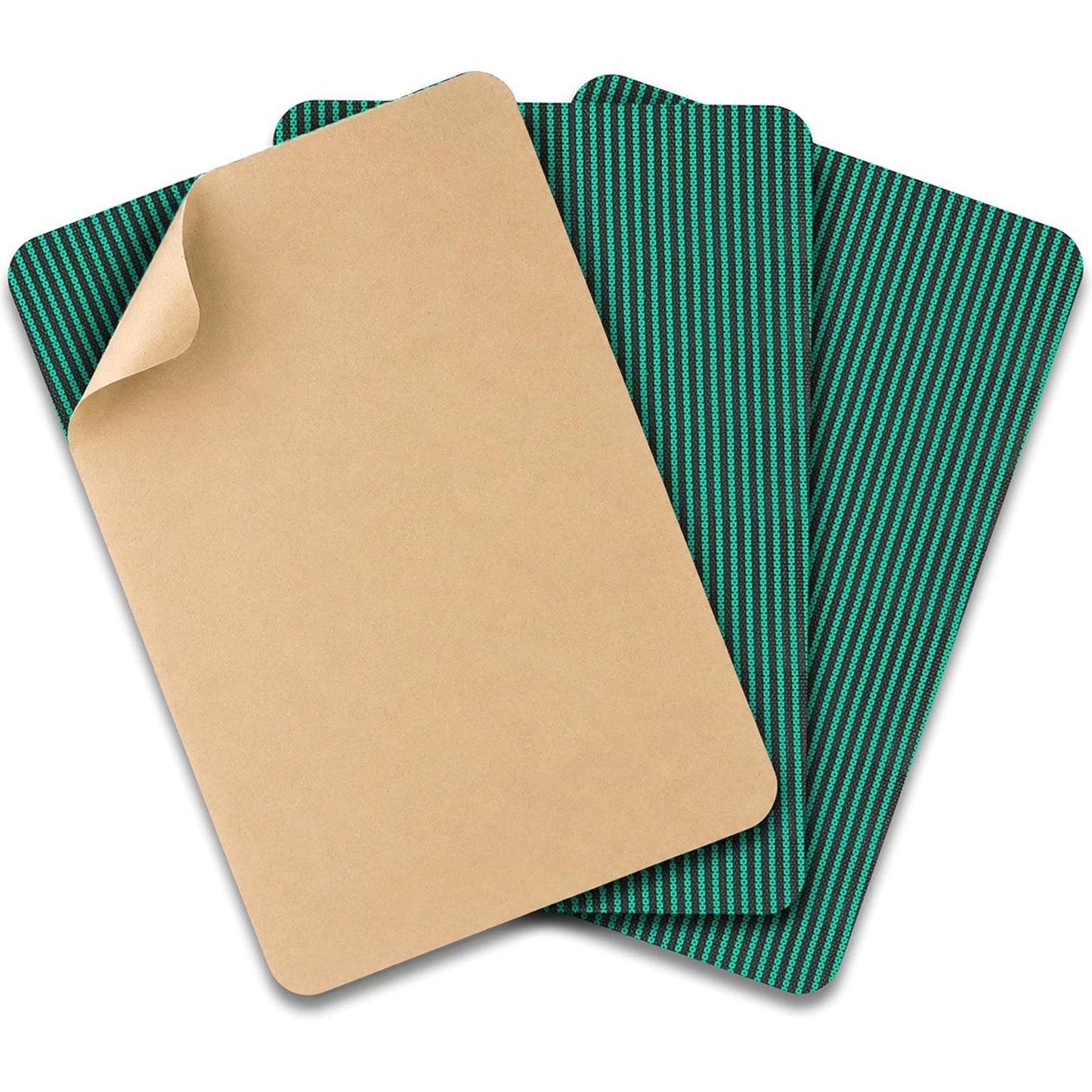 Pool Cover Patch Repair Kit, 3 Pack 12 x 8 Inch, Green 12 x 8,