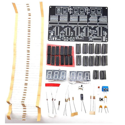 GODIYMODULES DC 4.5V-5.5V 6-bit Digital Circuit Clock kit, Small, Black