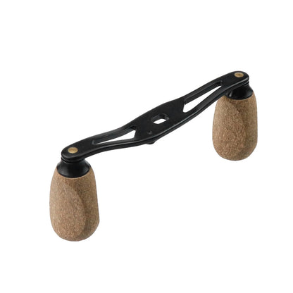 Mewutal Fishing Reel Handle Replacement Parts with Black+Dark Yellow