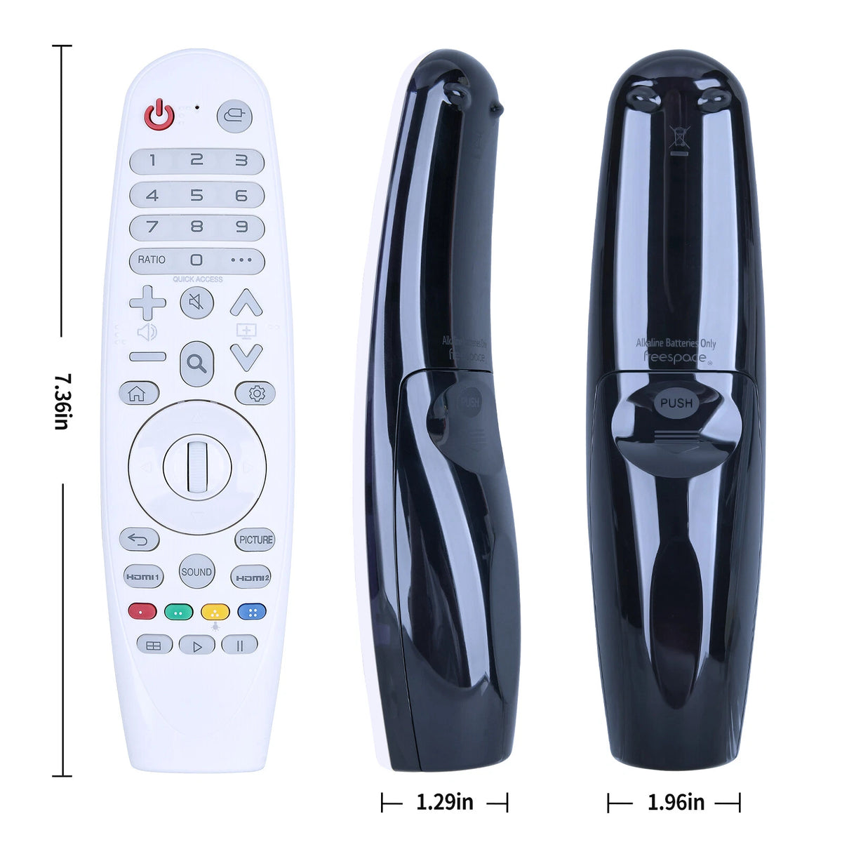 Replacement Remote Control For LG AN-MR19PJTR AKB75735302