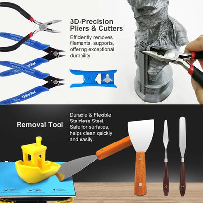 82 Pcs 3D Printer Tool Kit with Case, Printing Tools