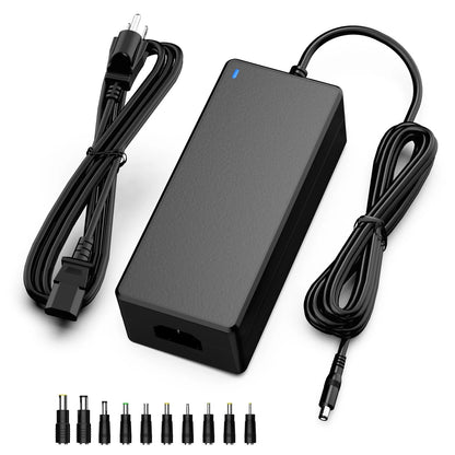 19V Power Supply Adapter 3.42A 65W AC/DC Converter Transformer 100V~240V AC...