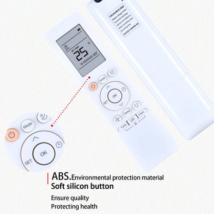 RG10B(B) /BGEF Remote Control For Midea AC Air Conditioner RG10B(B)BGEF