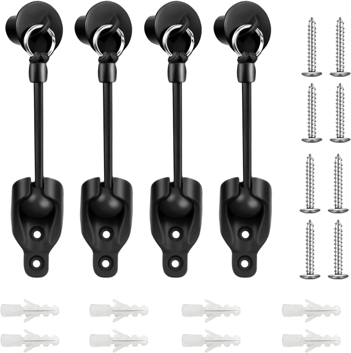 Coolaroo Replacement Parts Roller Shade Hardware Bungee Kit One Size, Black