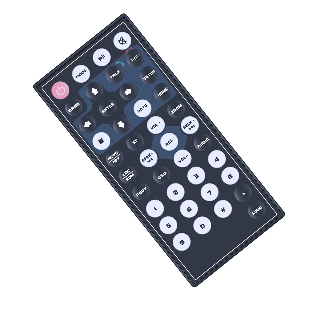 Remote Control For Dual Axxera AVM70, AVM80, AVM72NAV, AVM82NAV, AVM111NAV