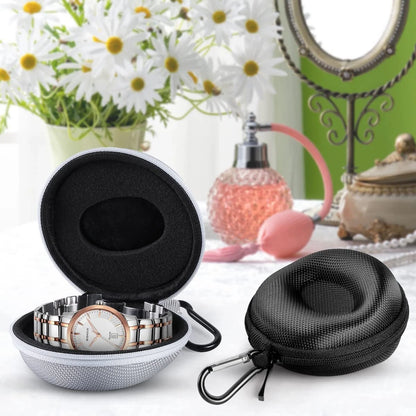 BHSKJSZ Travel Case for Men and Women - Portable 4 x 2.3 x inches, Black