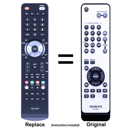 RC-902S Replacement Remote Control For Onkyo A-9010 A9010