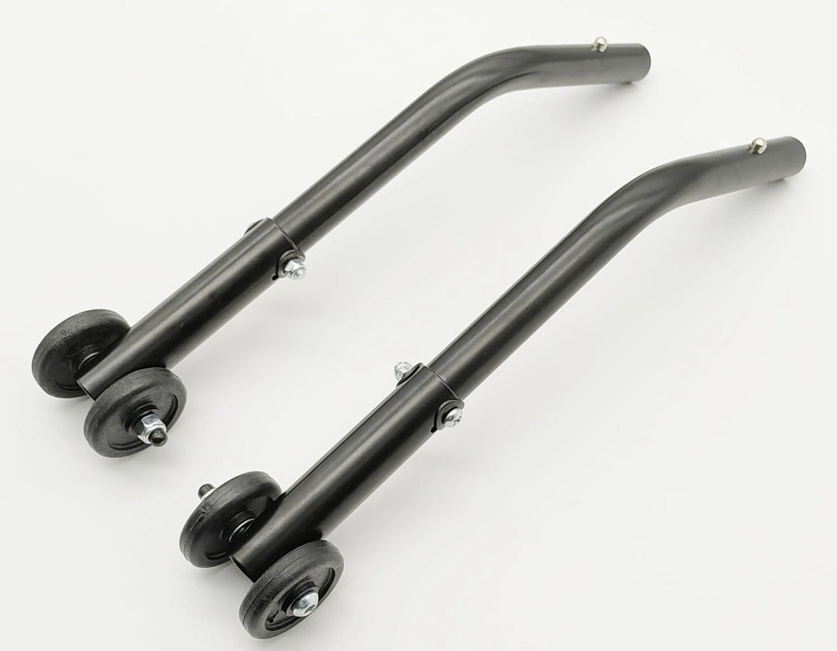 Anti-Tippers,Cruiser III Anti Tippers with Wheels,Suitable for Cruiser Black