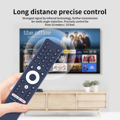 SRC-4020-01 Voice Remote Control For 2025 Sansui TV /USA Shipping