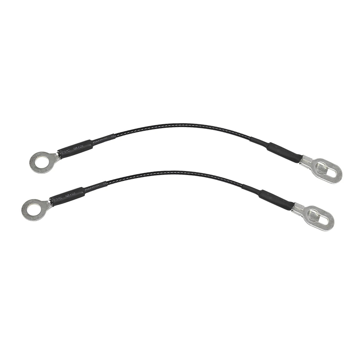 X AUTOHAUX Truck Tailgate Lift Support Cables for Chevy GMC Black,silver