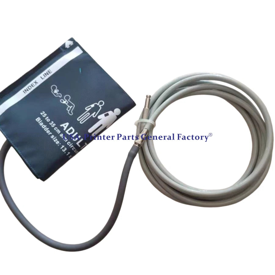 compatible Mindray T5 T6 iPM10 iMEC NIBP Air Hose With Cuff 25-35cm Compatible