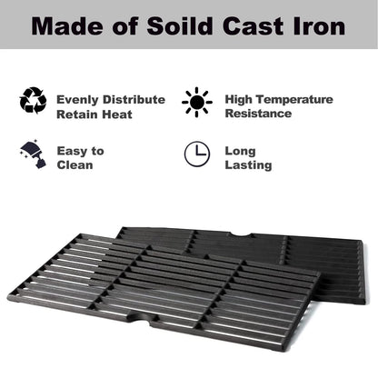 DGF510SBP Grill Grates Replacement 3pcs in total 16 1/4 x 29 5/8'', Black