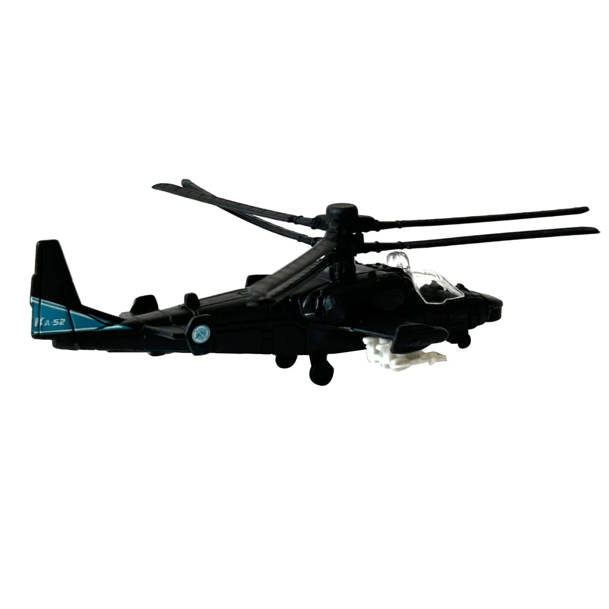 1/130 Scale Russian Kamov Ka-52 Alligator Helicopter Alloy Model 12cm