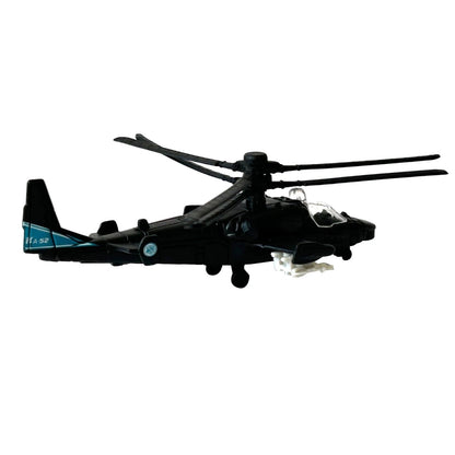 1/130 Scale Russian Kamov Ka-52 Alligator Helicopter Alloy Model 12cm