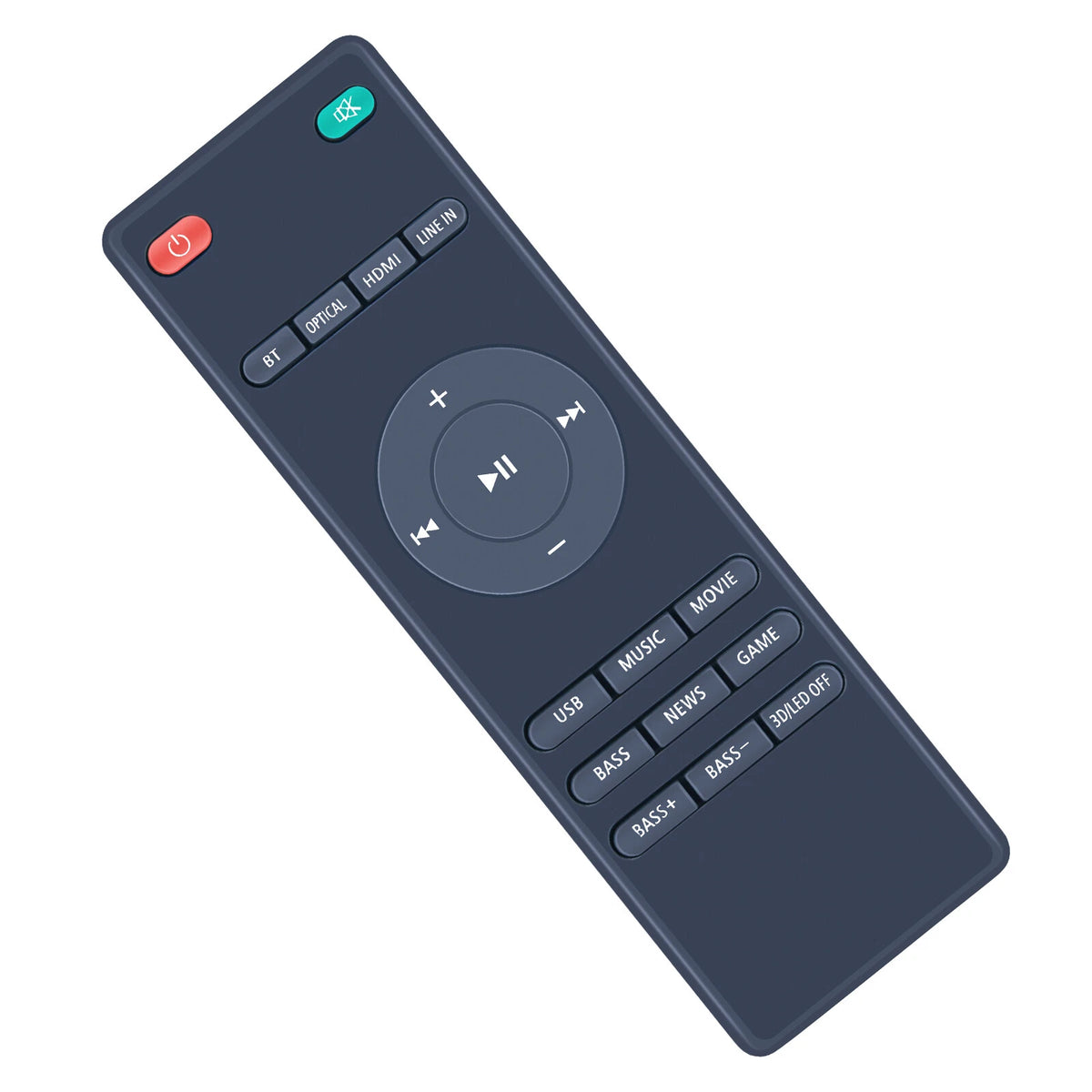 Remote Control For Fosi Audio A3 Small Sound Bars