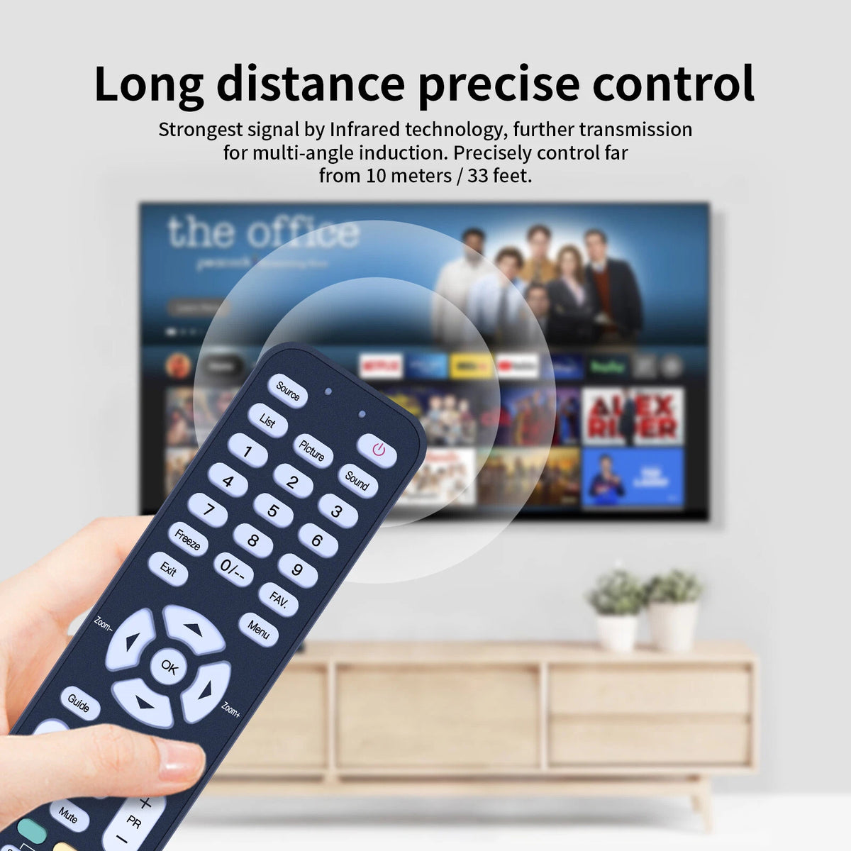 RC1994932/01 Remote Control For TCL TV L26M9HD L32M9HD L42M9FHD L32M11HD