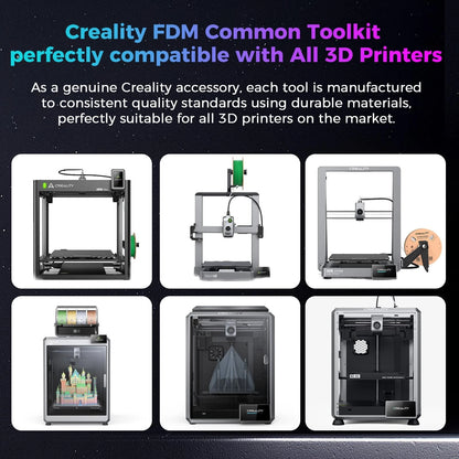 Creality Official 3D Printer Tool Kit, 14 Pcs in 1 Printing Wrap...