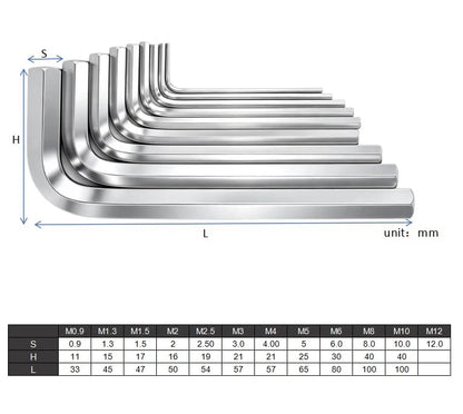 M5x8mm Set Screws,60Pcs Allen Head Screws with Hex Wrench M5-0.8x8mm(60Pcs)