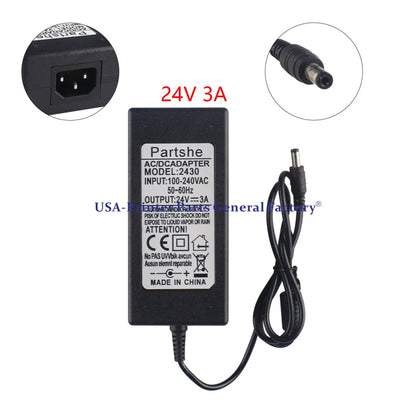 Adapter 24V For Datamax O 'Neil E-Class Mark III Thermal Printer Power Supply