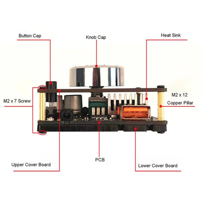 Efficient Bluetooth Connectivity 2.0 Digital Power Amplifier Board Kits