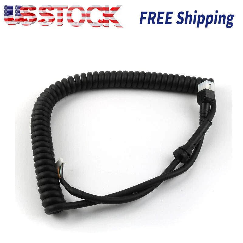 For Western Fisher Handheld Snow Plow Control Cord 6 pin plug Straight 96437