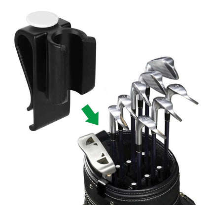 14pcs Plastic Golf Club Clip For Bag Putter Holder Iron Driver Ball Marker White
