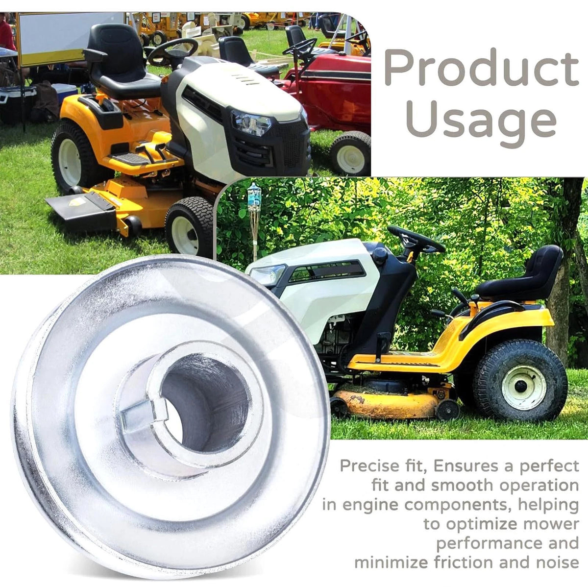 Professional 756-0978 Mower Engine Pulley for Cub Cadet LT-1050 LT-1046 Models