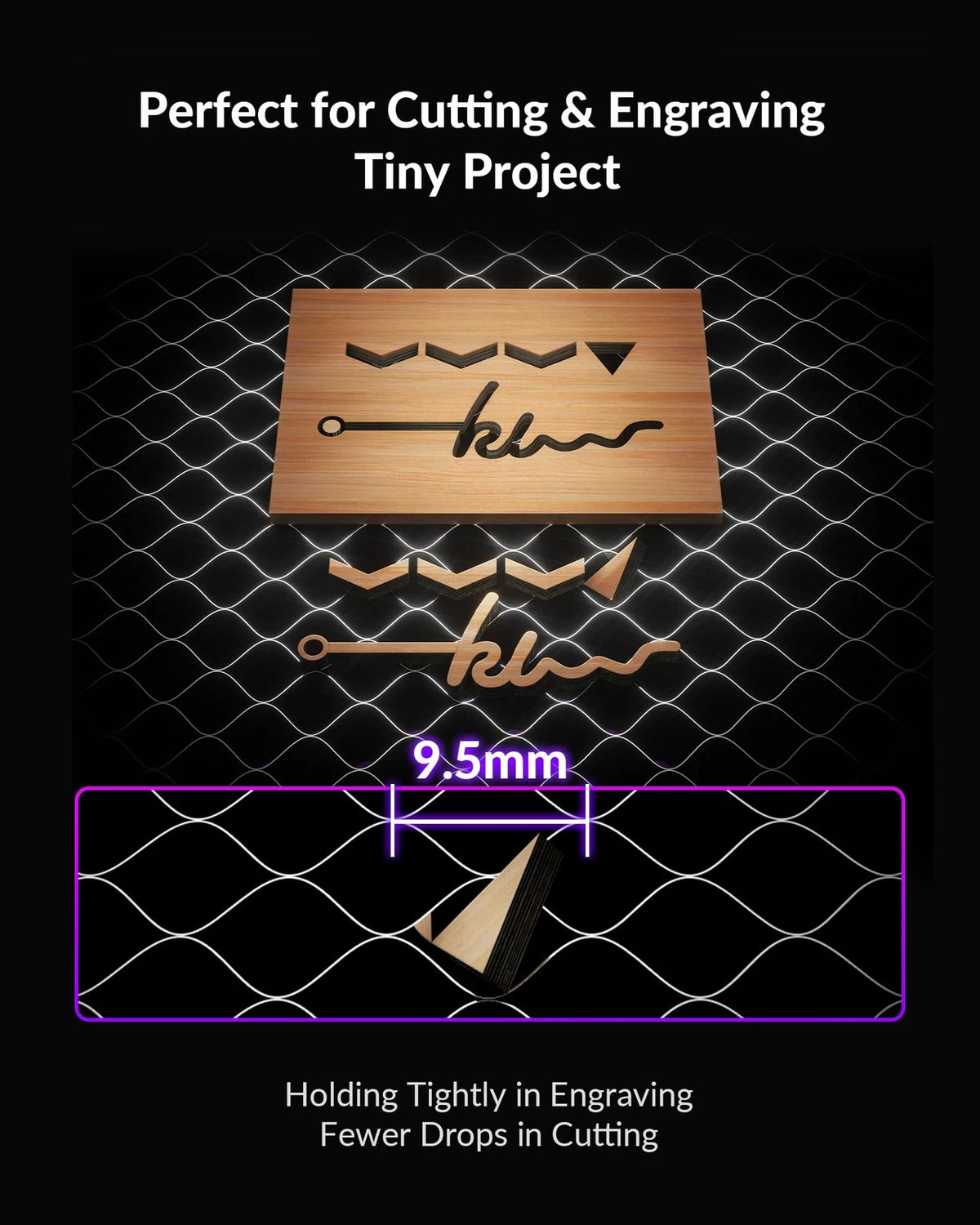 Honeycomb Laser Bed Accessory for WeCreat Vision Pro