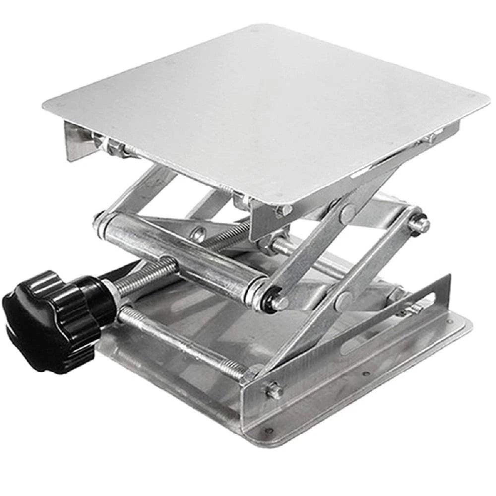 Stainless Steel Lab Jack Lift Stand Table Scissor Platform (6" 6x6 Inch