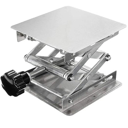 Stainless Steel Lab Jack Lift Stand Table Scissor Platform (6" 6x6 Inch