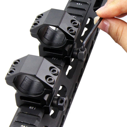 Modkin Rifle Scope Rings, Medium Profile Mounts for Picatinny Rail (1...
