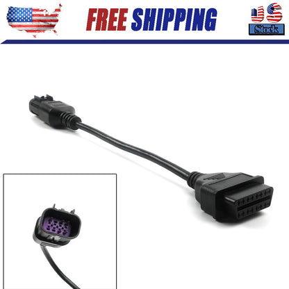 OBD2 To 8 Pin Diagnostic Adapter for Polaris ATV Slingshot