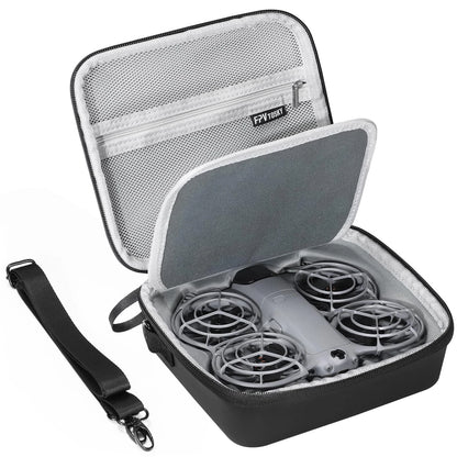 FPVtosky Carrying Case for DJI Neo 2 [CASE 8.3 x 7.1 x 3.1 inches, Black