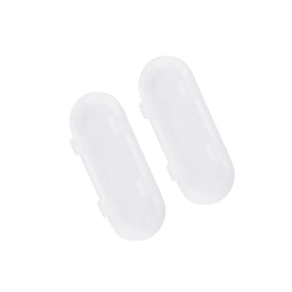 2Pack White ABS  Rear Arm LED Lamp Light Cover For DJI FPV RC Drone