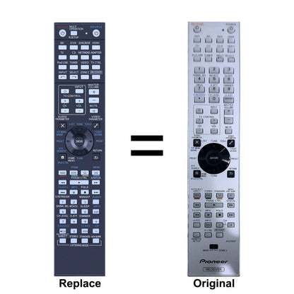 AXD7555 Replacement Remote Control For Pioneer AV Receiver VSX-1019AH