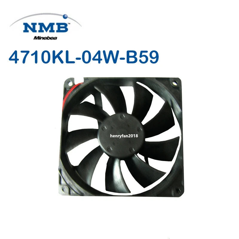For NMB-MAT 4710KL-04W-B59 DC 12V 0.72A 120*120*25mm Cabinet cooling fan 3pin