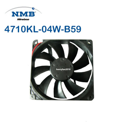 For NMB-MAT 4710KL-04W-B59 DC 12V 0.72A 120*120*25mm Cabinet cooling fan 3pin