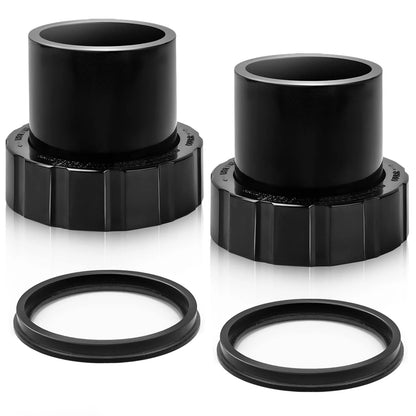 SPX3200UNKIT Union Connector Replacement Kit for Hayward Tristar, black