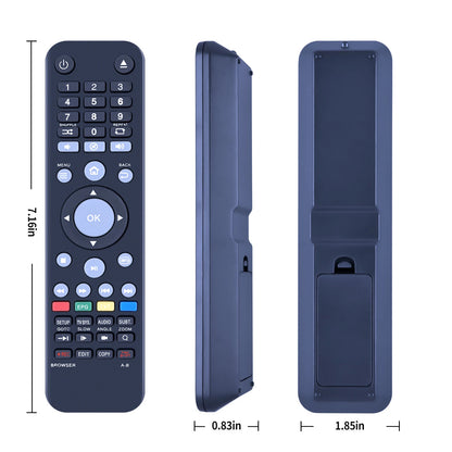 Remote Control For iconbit XDS1003D XDS73D 3D Network Media Player