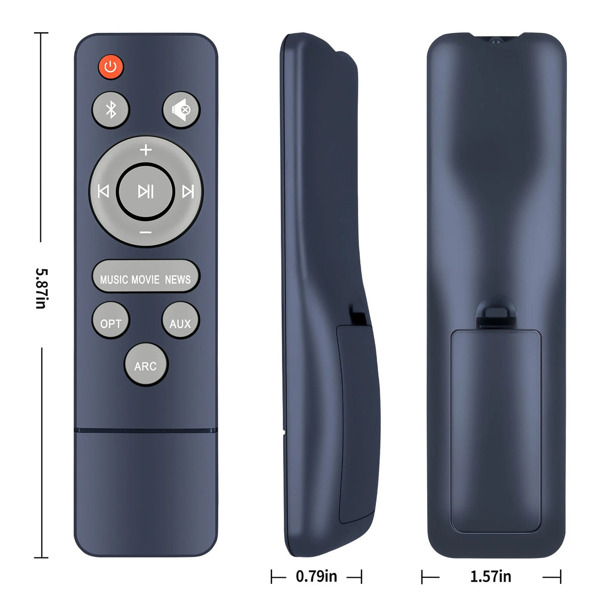 Remote Control For Assistrust Sound Bar for Smart TV KY-8000
