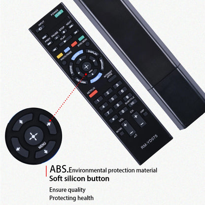 RM-YD075 Remote Control For Sony Bra TV KDL40EX64 KDL-46EX645 KDL-55EX640