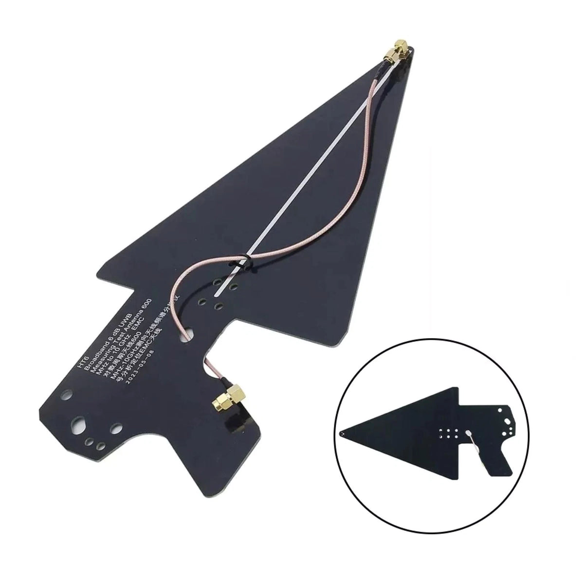 HT6 Broadband Log Periodic Antenna For EMC Test And Signal Analysis