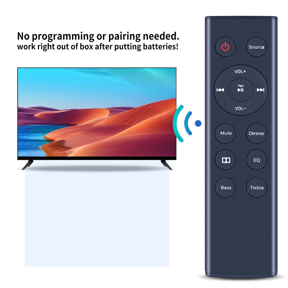 Remote Control For Philips 3.1 CH Sound Bar PB603 TAPB603 TAPB603/37