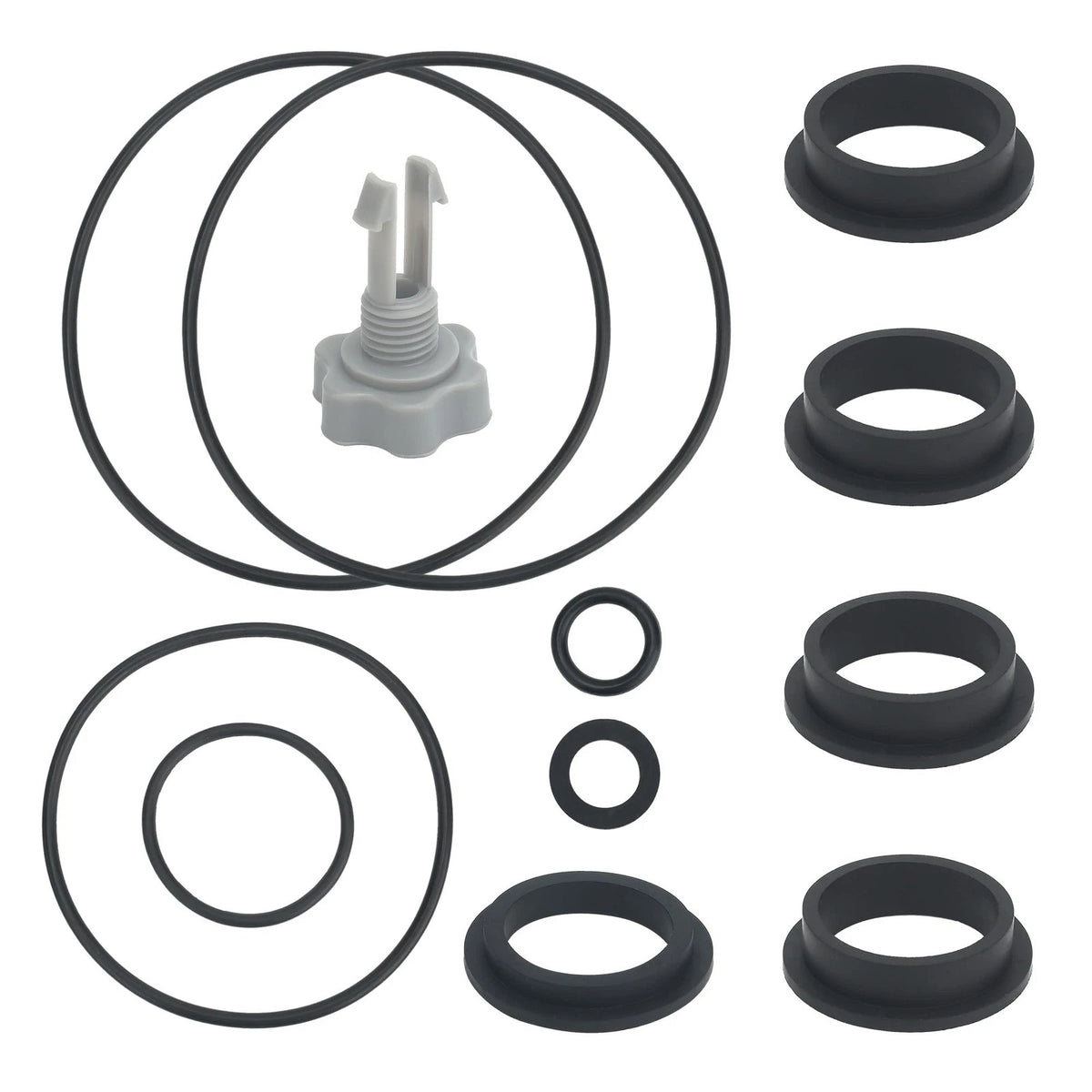 shiguan Sand Filter Pump Seal Gasket Replacement Kit Compatible with black