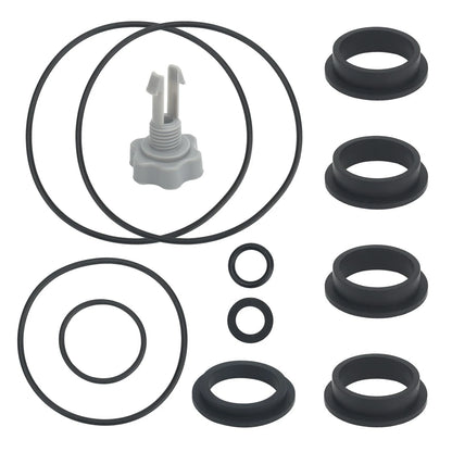 shiguan Sand Filter Pump Seal Gasket Replacement Kit Compatible with black