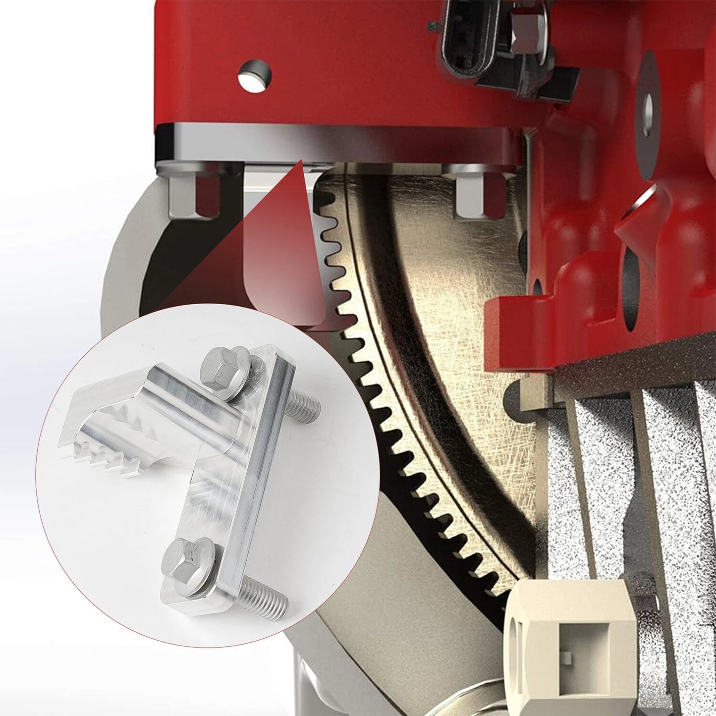 LS LT Heavy Duty Flywheel Flexplate Crank Holding Tool Flex Plate Holder