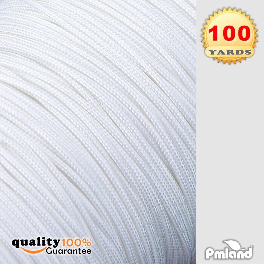 PMLAND 1 X Roll of 100 Yards Lift Shade Cord 0.9 mm - Millimeters, White