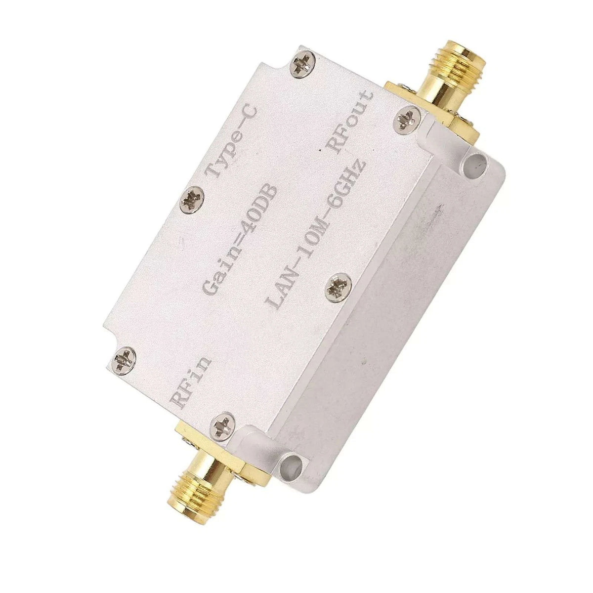 10M-6GHz RF Amplifier High Gain Driver Receiving Amplifier for GPS Receiver 40dB
