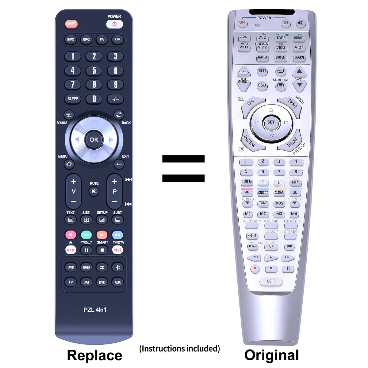 Remote Control For Harman Kardon AVR132 AVR2000 AVR230RDS AVR235 AVR2500